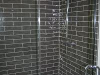 dark shower detailing - McLean renovation - Smith project